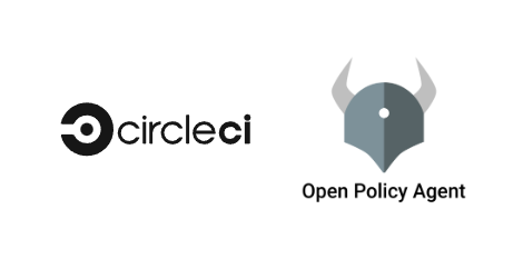 CircleCI and OPA logos
