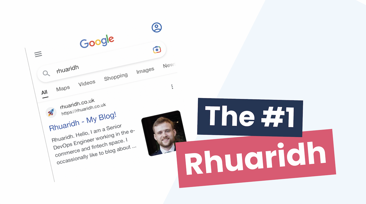 Number one "Rhuaridh"